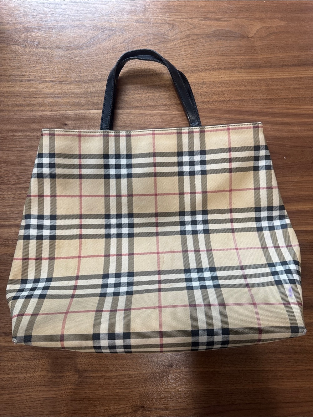 Vintage Burberry tote